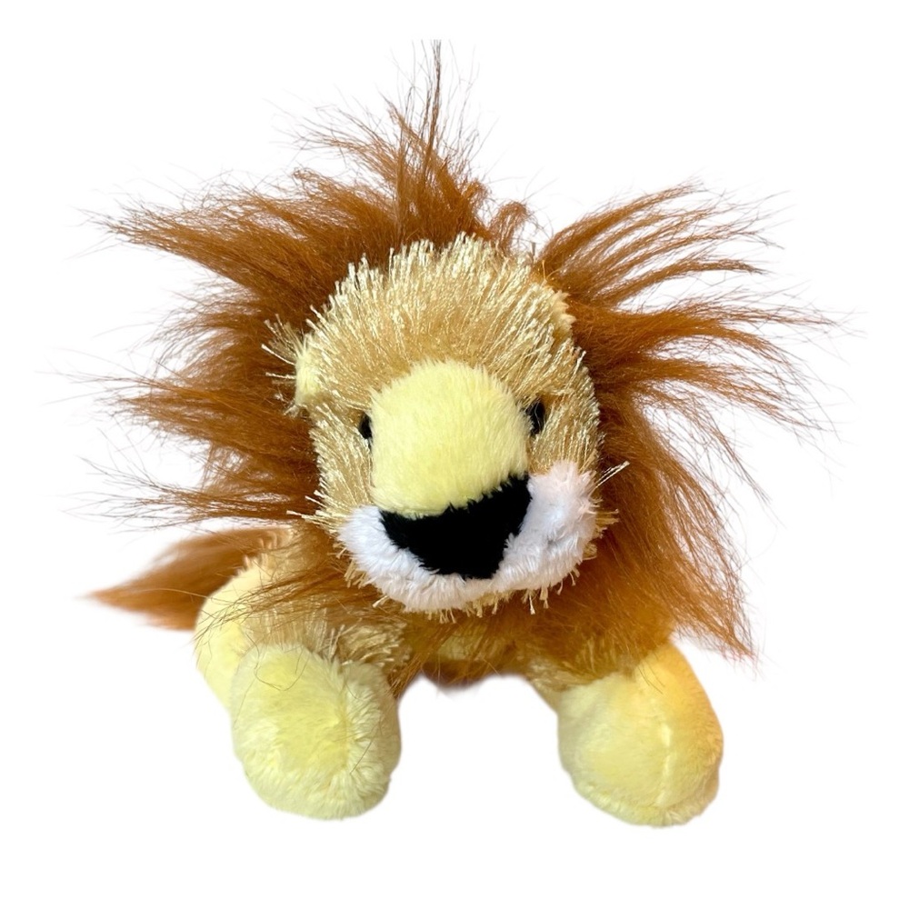 Webkinz Lil’ Kinz Small Lion Plush Animal Ganz MH006 No Code Stuffed Animal